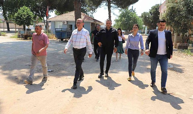 Başkan Akın saha çalışmalarını yerinde inceledi