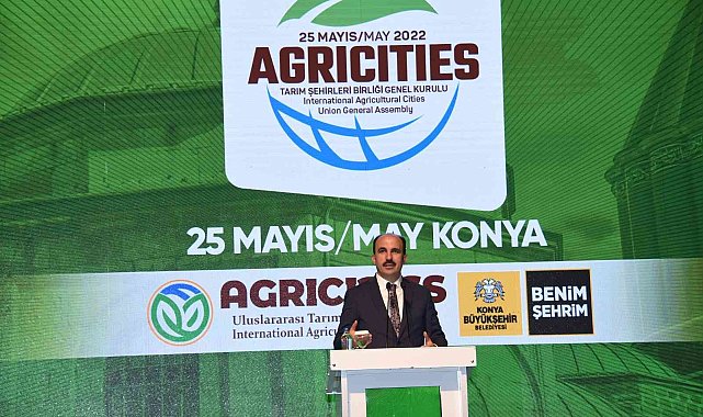 Başkan Altay Uluslararası Tarım Şehirleri Birliği Başkanlığı'na yeniden seçildi