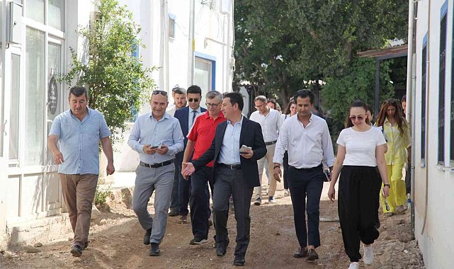 Başkan Aras: &quot;Atık sular arıtmayla yeşil alanlarda kullanılacak&quot;