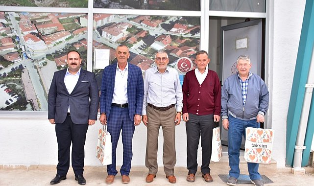 Başkan Bozkurt'tan Muhtarlara teşekkür ziyareti