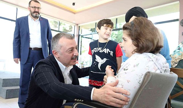 Başkan Büyükakın: "Başımızın üzerinde yeriniz var"