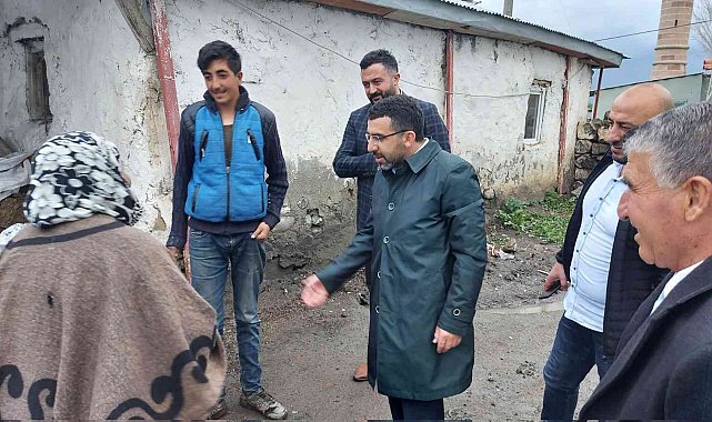 Başkan Çalkın, köy ziyaretlerini sürdürüyor