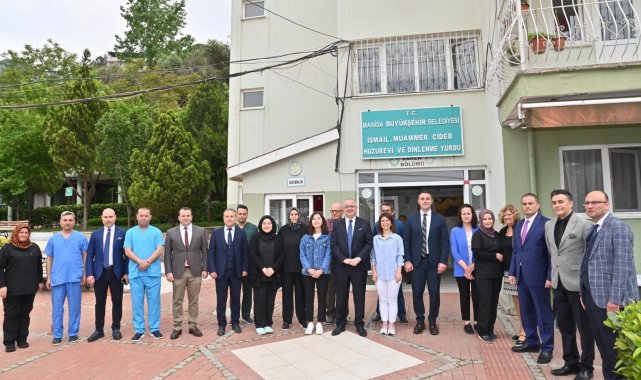 Başkan Ergün huzurevi sakinlerini unutmadı