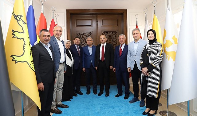 Başkan Güder'e AK Parti heyetinden anlamlı ziyaret