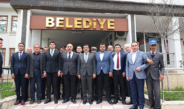 Başkan Gürkan, Doğanşehir'de temaslarda bulundu