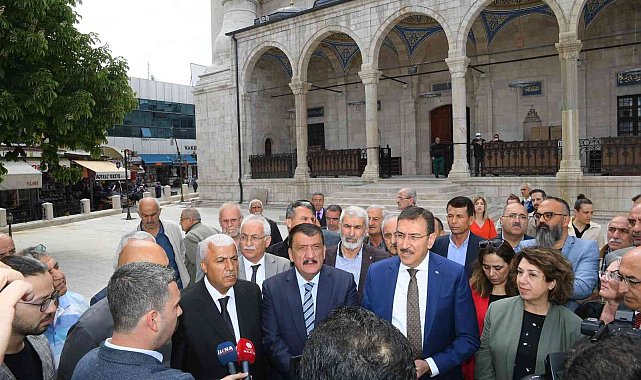 Başkan Gürkan, Yeni Cami'deki çalışmalarla ilgili değerlendirmede bulundu