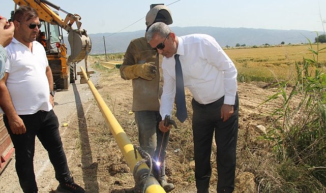 Başkan Kaplan, "Koçarlı Ekim ayında doğalgaz kullanımına başlayacak"