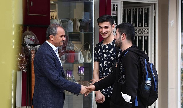 Başkan Kılınç mahalle ve esnaf ziyaretlerine devam ediyor