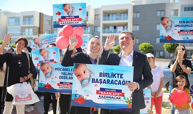 Başkan Koştu&#039;dan SMA hastası Kaan Efe&#039;ye sürpriz doğum günü