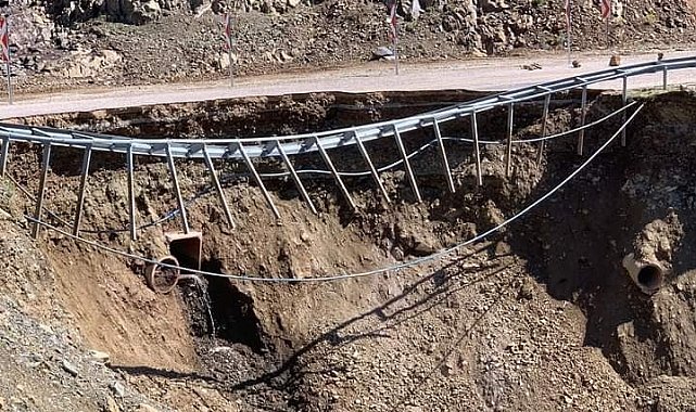 Başkan Öztürk sel ve heyelan bölgesinde