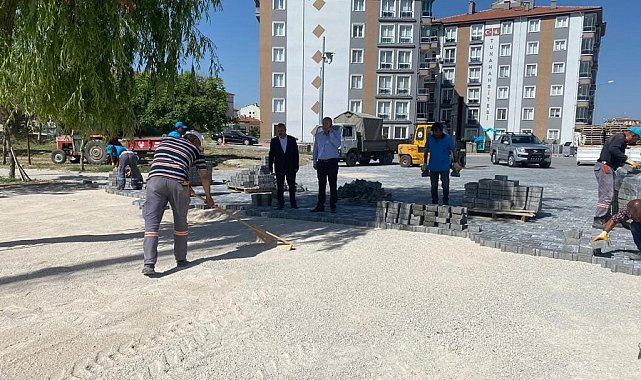 Başkan Şahiner belediye çalışmalarını inceledi