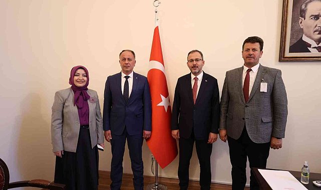 Başkan Soykan, Bakan Kasapoğlu ile görüştü