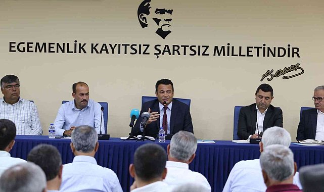 Başkan Ulutaş:" 54 mahallede hizmet için varız"