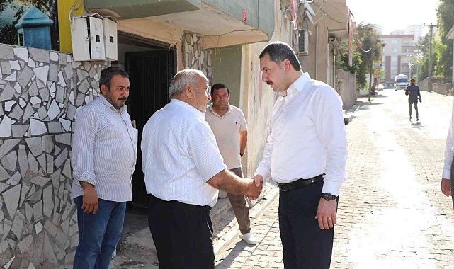 Baydilli sahada incelemelerde bulundu