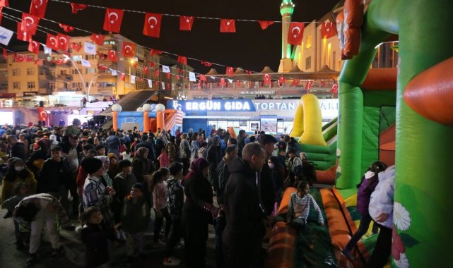 Bayram öncesi doyasıya eğlendiler