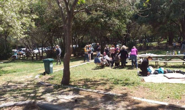 Bayramda Milli Parka ziyaretçi akını