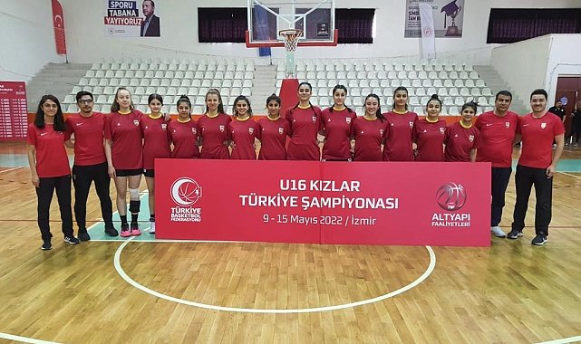 Bellona Kayseri Basketbol U16 takımında hedef final