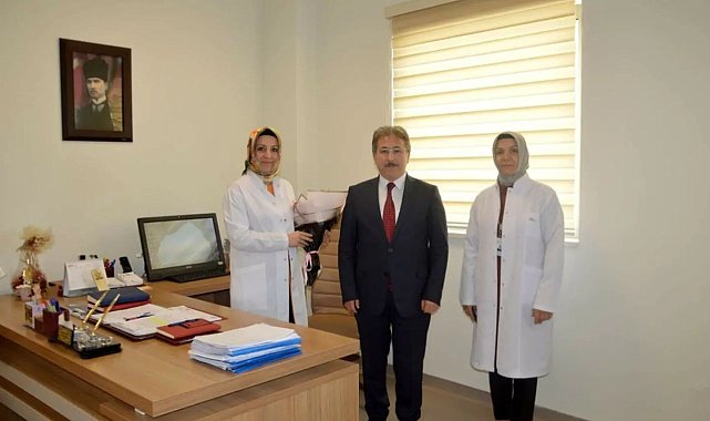 Benli'den hemşirelere ziyaret