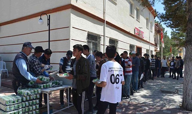 Beylikova&#039;da yağmur ve şükür duası yapıldı