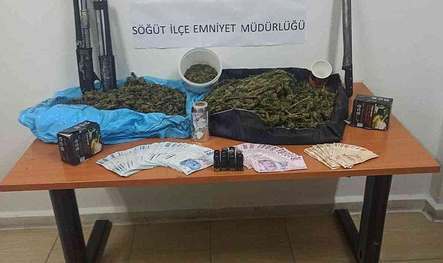 Bilecik&#039;te 2 kilo uyuşturucu madde ele geçirildi