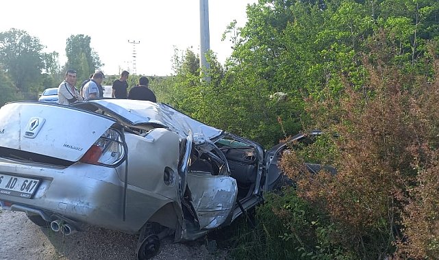 Bilecik'te meydana gelen trafik kazasında 1 kişi yaralandı