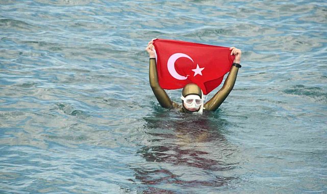 Birgül Erken&#039;den 19 Mayıs dalışı