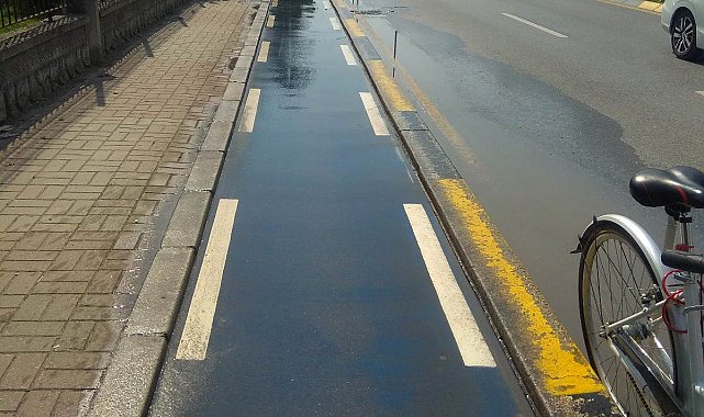 Bisiklet yolları yaz mevsimine hazırlanıyor