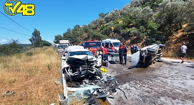 Çarpışan İki Araçta 1 Kişi Öldü 3 Kişi Yaralandı