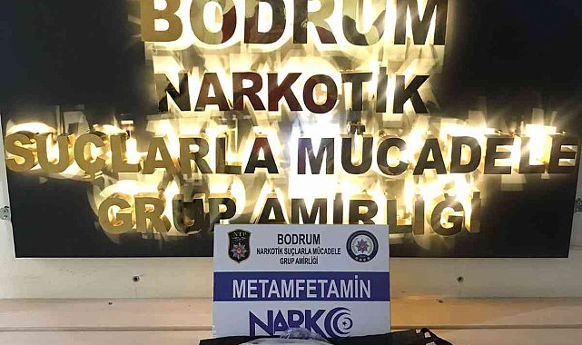 Bodrum'a uyuşturucu ile girerken yakalandı