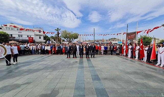 Bodrum'da 19 Mayıs kutlaması