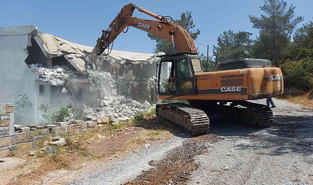 Bodrum'da 3 yıldır kaçak yapılarla mücadele devam ediyor