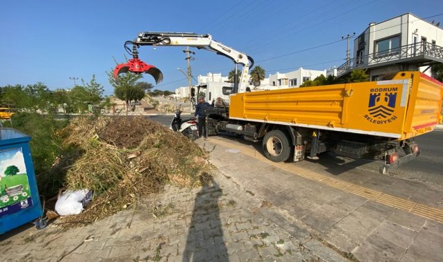 Bodrum'da hummalı bayram temizliği