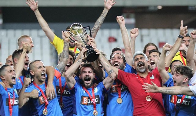 Bodrumspor 1.Lige yükseldi