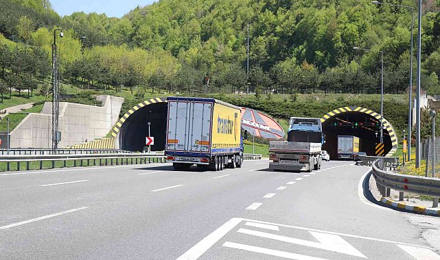 Bolu Dağı Tüneli'nin İstanbul yönü 35 gün trafiğe kapatılacak
