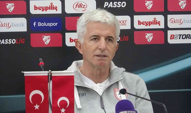 Boluspor - Samsunspor maçının ardından