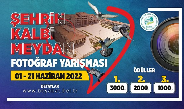 Boyabat'ın yeni meydanını en güzel fotoğraflayanlara büyük ödül