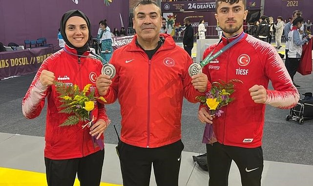 Brezilya'daki olimpiyatlarda Meram Belediyespor'dan 2 gümüş madalya