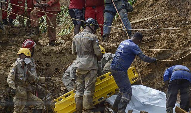 Brezilya'daki toprak kaymasında can kaybı 44'e yükseldi