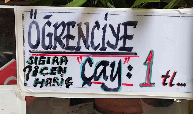 Bu esnaf çayı hala 1 liradan satıyor