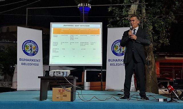 Buharkent'te ilk imza Başkan Erol'dan