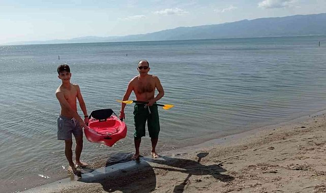 Burhaniye'de kano sporu gelişiyor