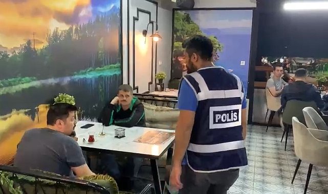 Bursa'da asayiş uygulaması