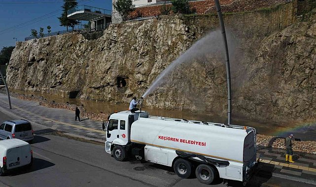 Büyük Keçiören şelalesi yaza hazırlanıyor