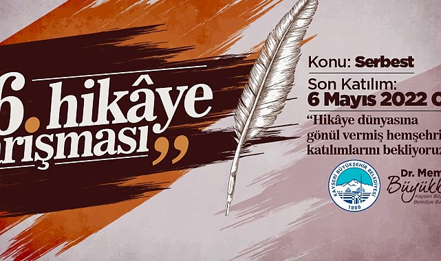 Büyükşehir'in 6. Hikaye Yarışması'na yoğun ilgi