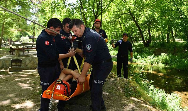 Büyükşehir'in İtfaiye erleri her daim hazır