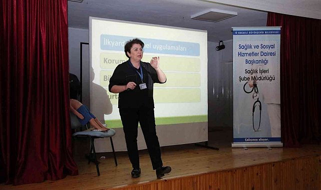 Büyükşehirden okullara ilk yardım eğitimi