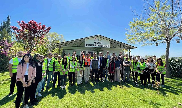 ÇAKÜ Orman Mühendisliği Bölümü'nden Ankara'da uygulamalı ders