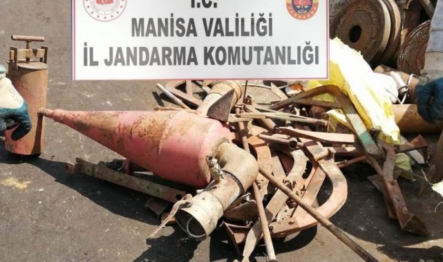Çalınan malzemeler hurdacılarda bulundu