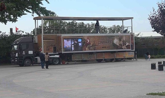 Çanakkale Muharebeleri Mobil Müzesi Yalova'da