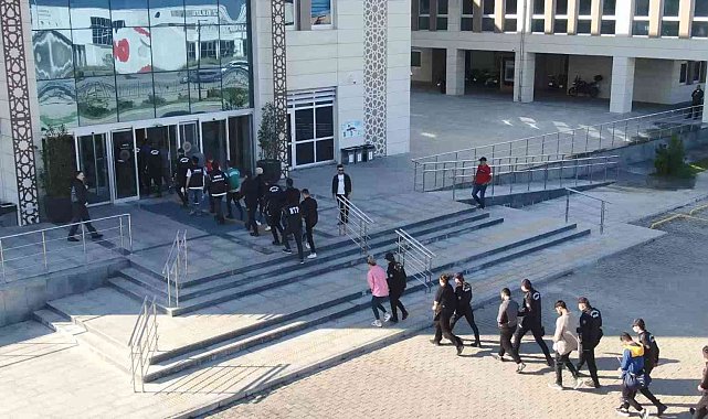 Çanakkale'de uyuşturucu operasyonunda 23 tutuklama